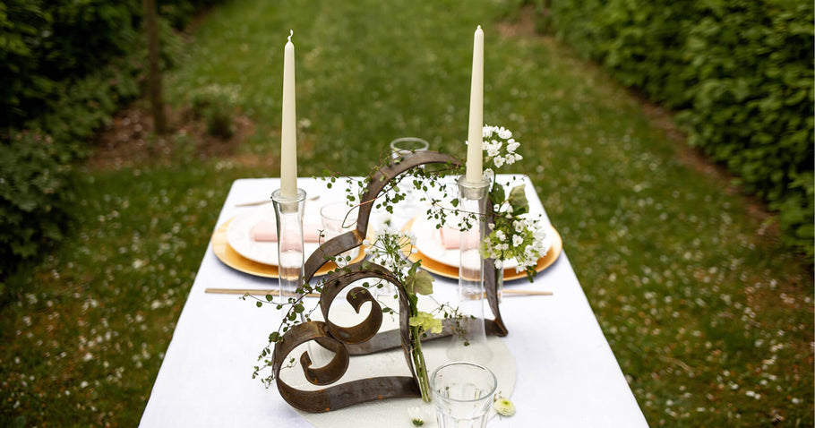 Décoration de table pour les mariages et les jours de mariage